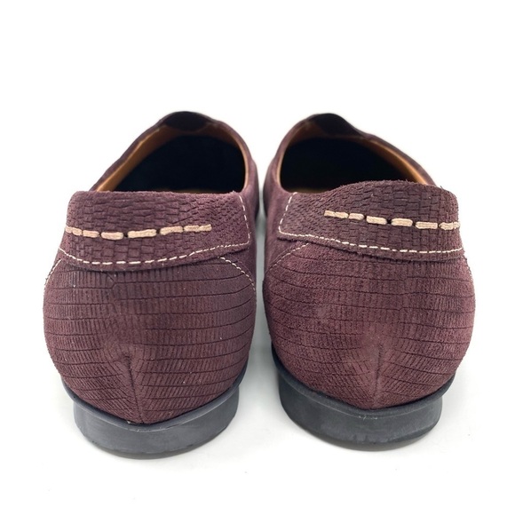 Taos Footwear Marvey shoes in Bordeaux Suede - Picture 5 of 7